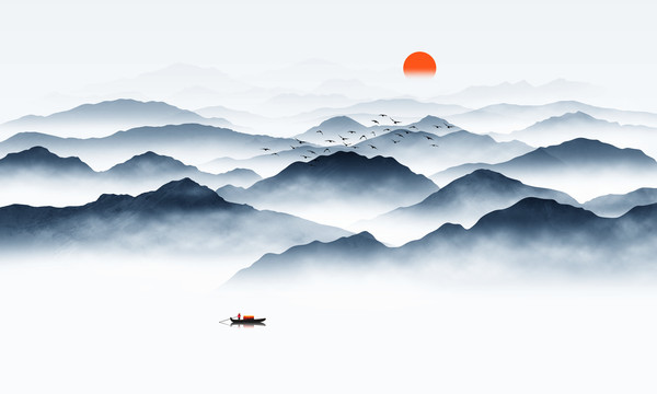 寫意山水畫