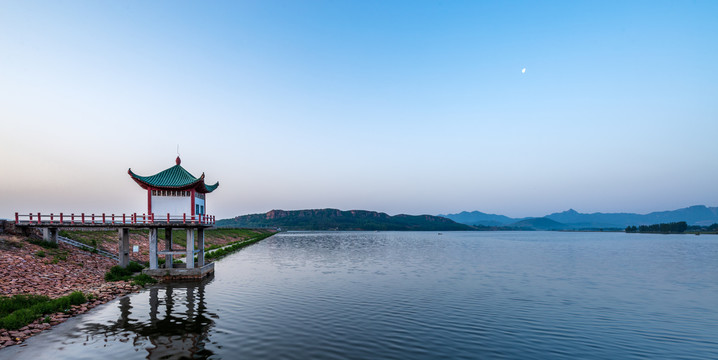 遂平县下宋水库风光