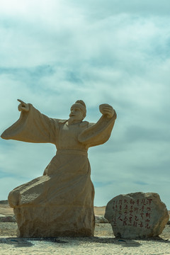 甘肃酒泉敦煌阳关遗址景区