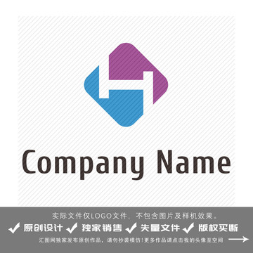 H字母logo