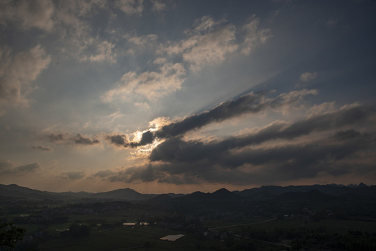 夕阳风景