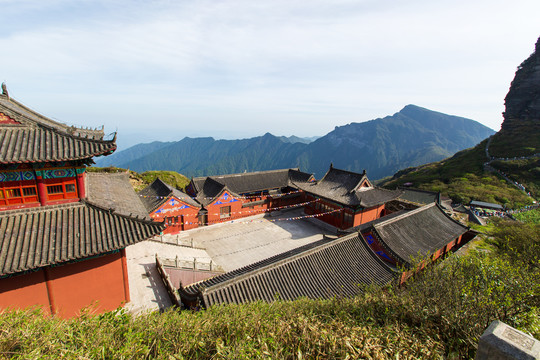 梵净山承恩寺法堂