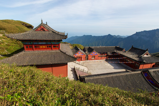 梵净山承恩寺法堂