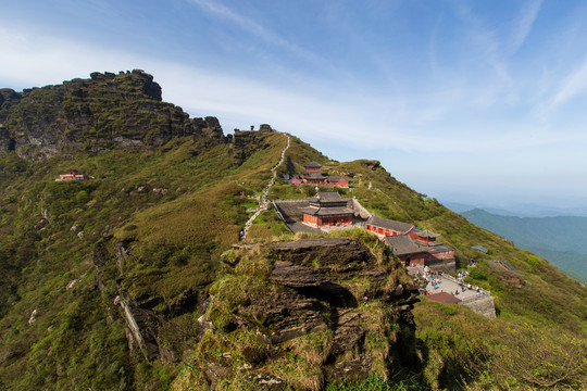 梵净山承恩寺全貌