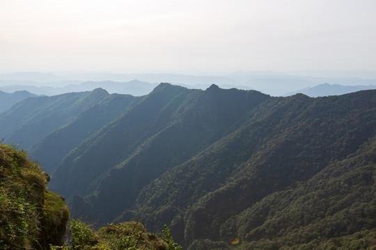 梵净山群山风光