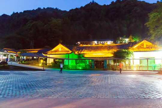 铜仁梵净山风景区夜景