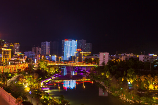 铜仁金街夜景