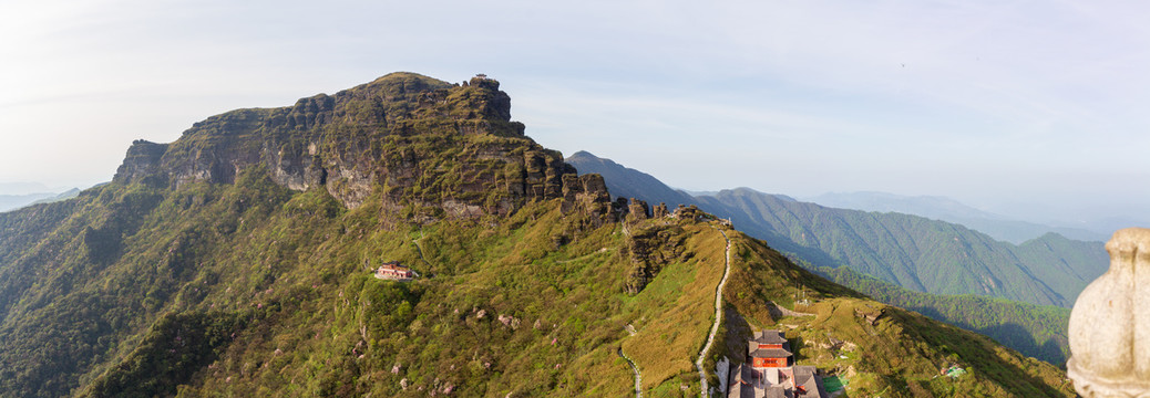 贵州铜仁梵净山全景