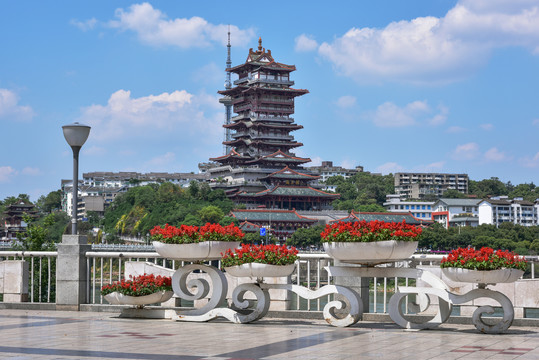 绵阳城市风景