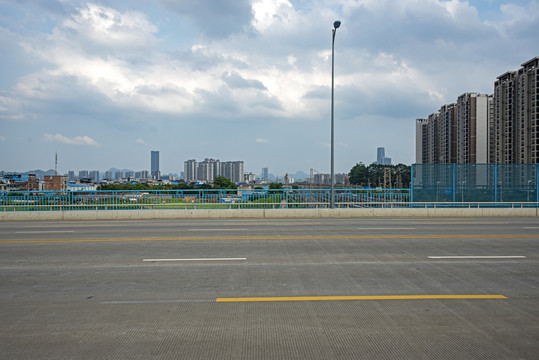 城市马路风景