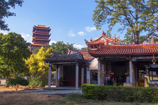 梵天禅寺寺院建筑