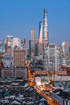 上海城市夜景