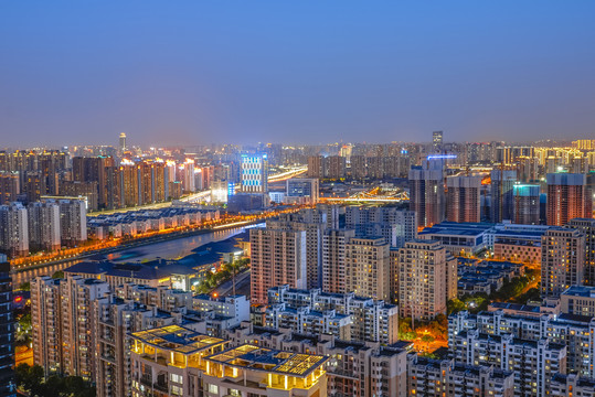 苏州高新区夜景