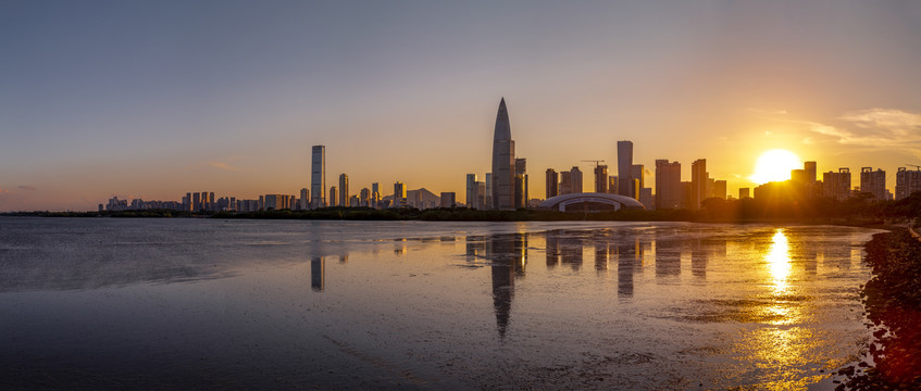 深圳湾全景