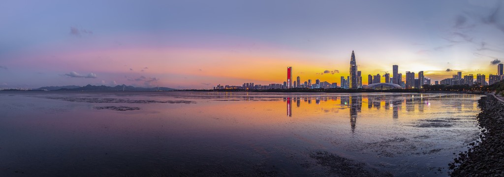 深圳湾全景