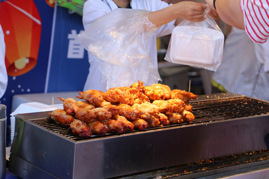 鸡翅包饭