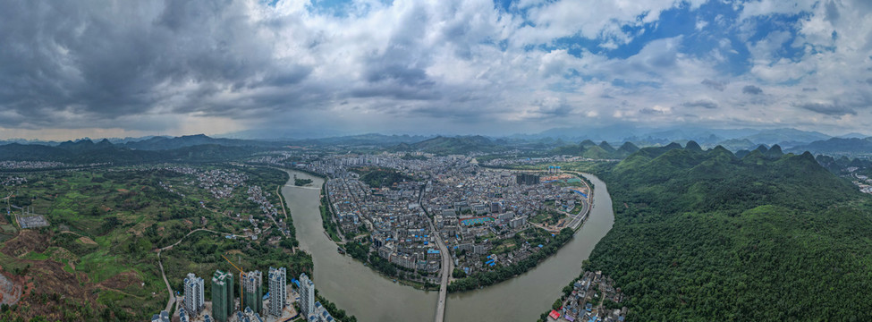 恭城瑶族自治县全景