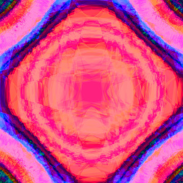 時(shí)尚彩色幾何地毯