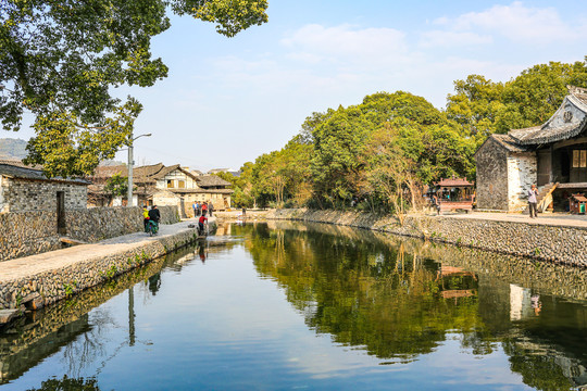 温州永嘉岩头村丽水古街