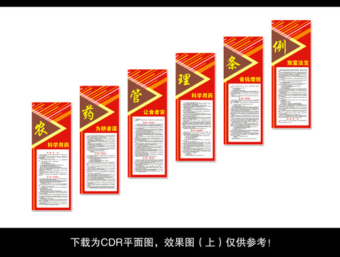 農(nóng)藥管理?xiàng)l例樓梯文化墻