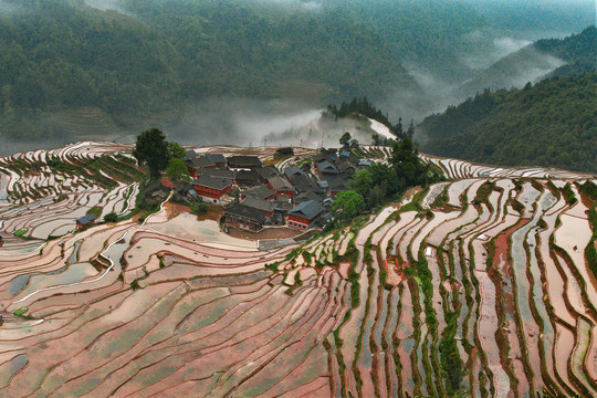 黔东南加榜梯田