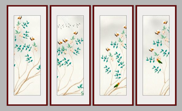 新中式花鳥
