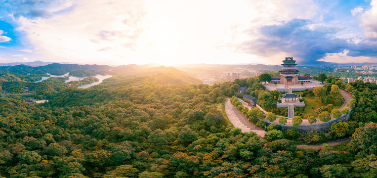 惠州高榜山与红花湖风景区