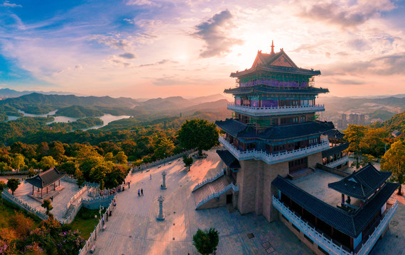 惠州高榜山与红花湖风景区