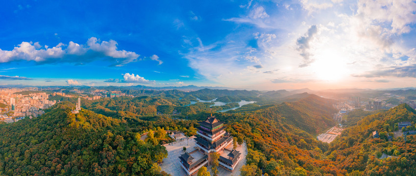 惠州高榜山与红花湖风景区