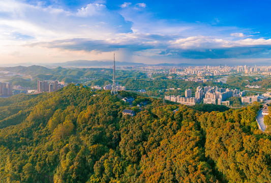 高榜山远眺贵州