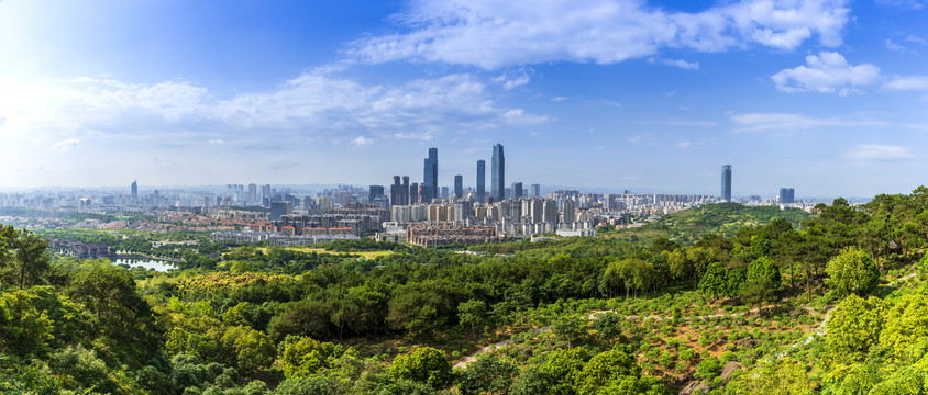 南宁东盟商务区全景