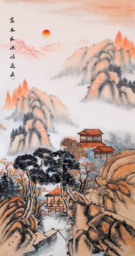 山水画