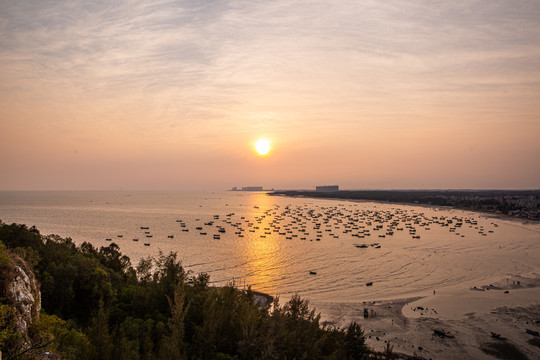 海边日落美景