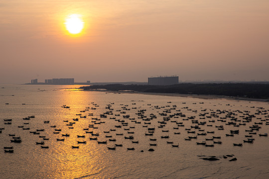 海边日落美景