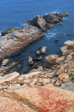 自然海岸岩石