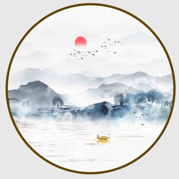 中式山水