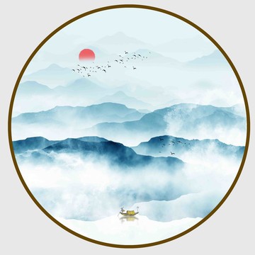 中式山水