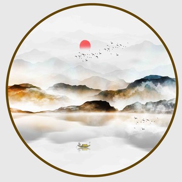 寫(xiě)意山水畫(huà)