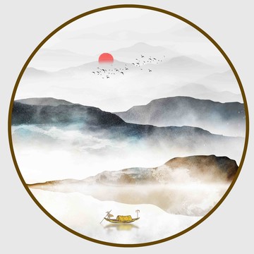 意境山水畫