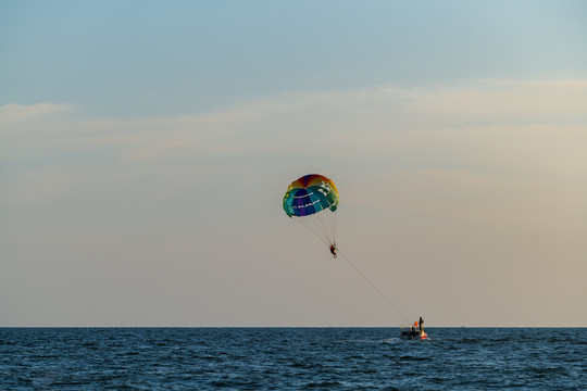 海上跳伞