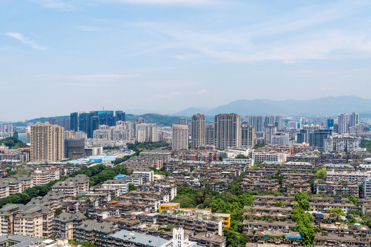 福建省福州市城市建筑风光