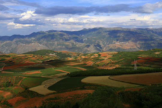 云南红土地田园