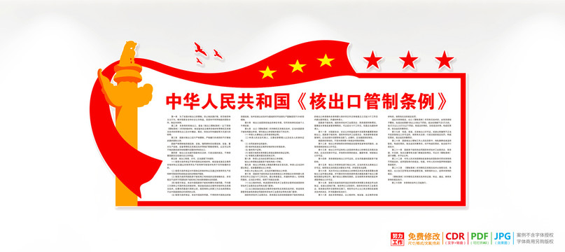 核出口管制條例