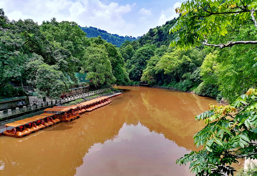 南温泉花溪河