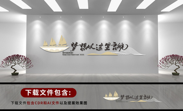 企業(yè)標語文化墻