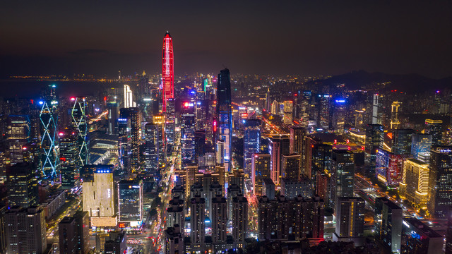 深圳CBD夜景