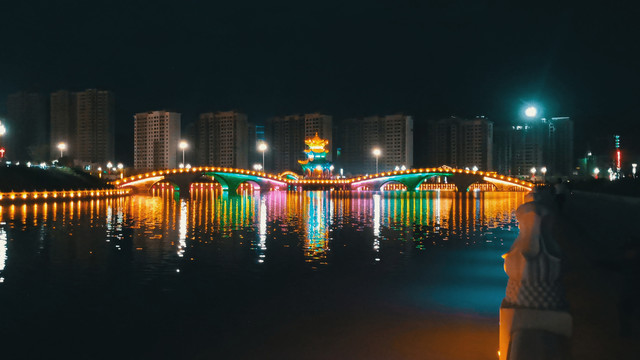 都市风光夜景