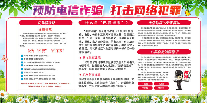 預(yù)防電信詐騙打擊網(wǎng)絡(luò)犯罪