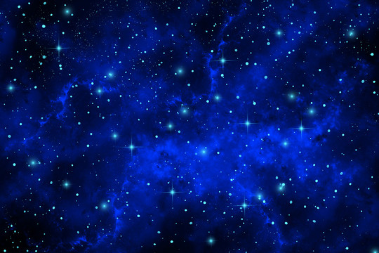 藍(lán)色星空背景