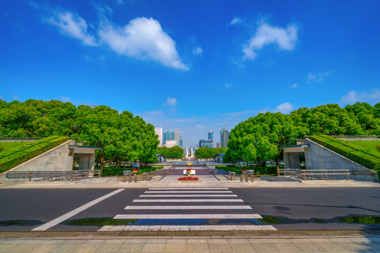 广场景观道路